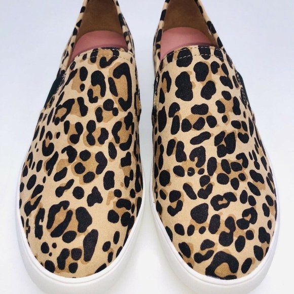 Dr. Scholl's Women's Luna Slip On Sneaker-- Leopard Tan / Black Microfiber - Picture 5 of 9